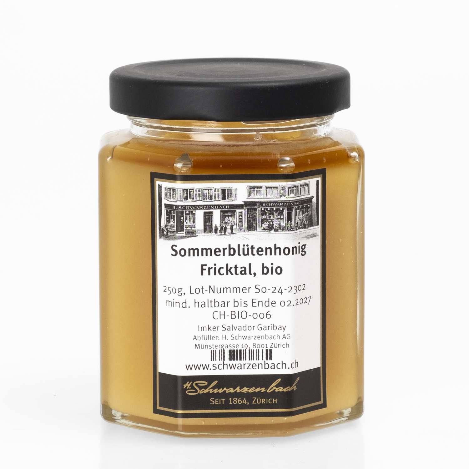 Fricktaler summer blossom honey bio 250g