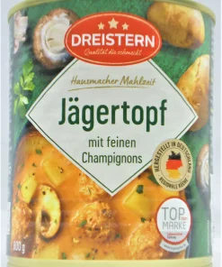 Jägertopf mit Fleischbällchen, Dose