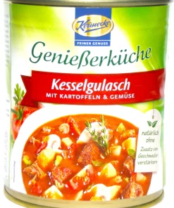 Kesselgulasch mit Kartoffeln, Gemüse, 800g Dose