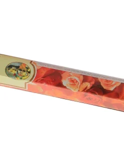 HEM 20 Räucherstäbchen [ PRECIOUS ROSE ] handgerollte Räucherstäbchen aus Indien