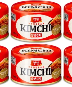 [ 6x 160g ] DONGWON Koreanisches Kimchi | YangBan | eingelegter Chinakohl, fermentiert