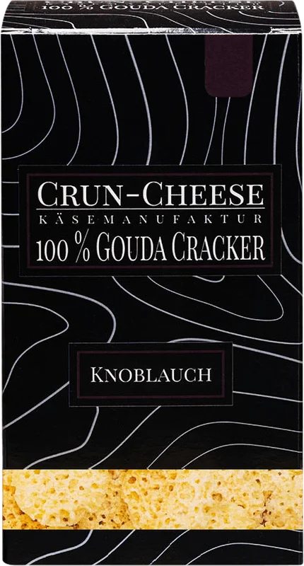 Crun-Cheese Käse Cracker Knoblauch