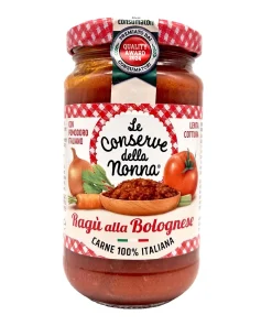LE CONSERVE DELLA NONNA Ragù di carne – Tomatensauce Bolognese – 0,190kg