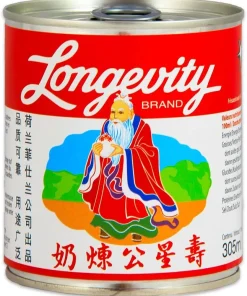 [ 305ml / 397g ] LONGEVITY Gezuckerte Kondensmilch / 8% Milchfett / Sweetened Condensed Milk