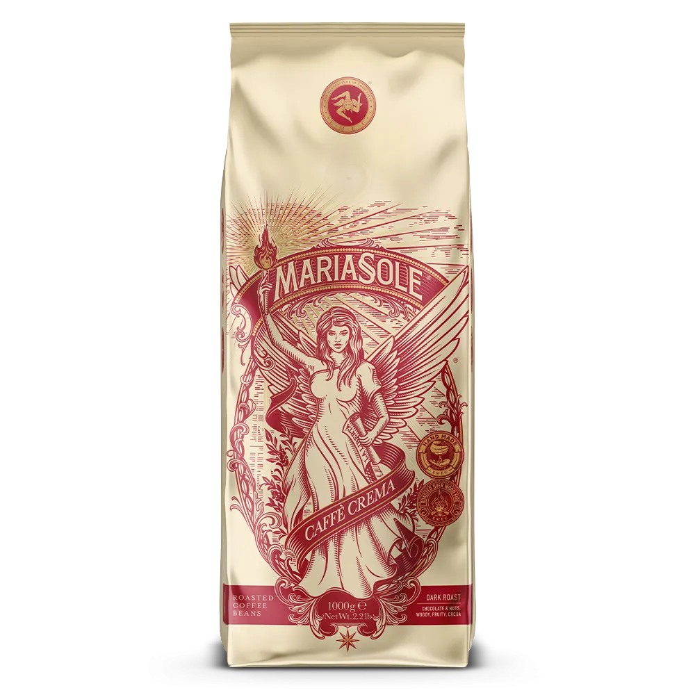 MariaSole Caffè Crema, 1000g ganze Bohne – Bild 2