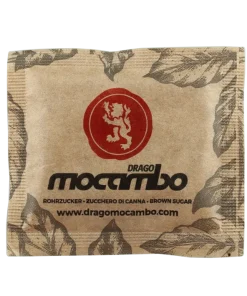 Mocambo Zucker Brief brauner Rohrzucker 1000 Stück