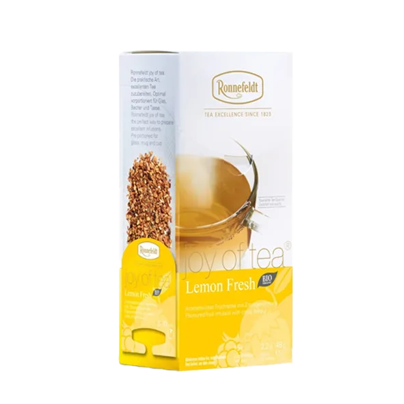 Ronnefeldt Joy of Tea Bio Lemon Fresh, 15 Filter Bags – Bild 2