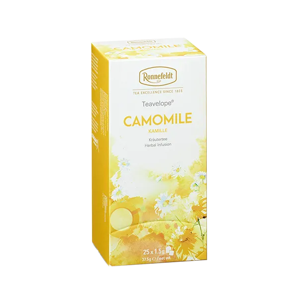 Ronnefeldt Teavelope Camomile – Kamille, 25 Teebeutel – Bild 2