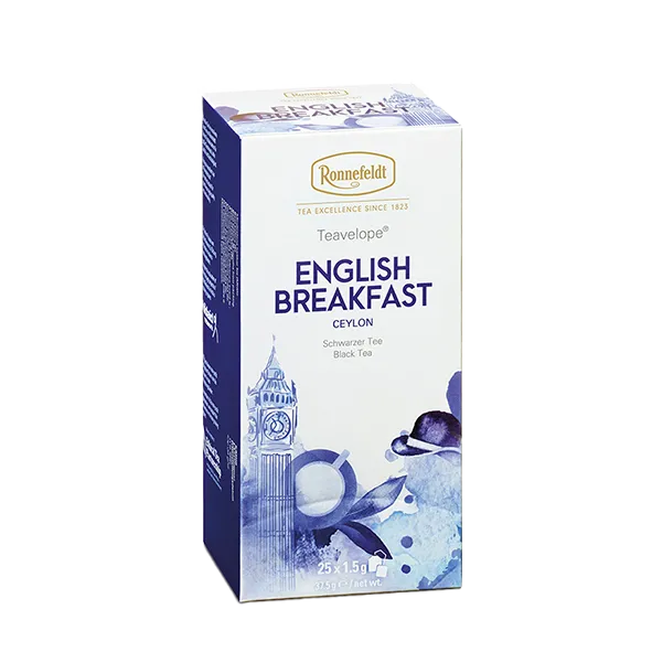 Ronnefeldt Teavelope English Breakfast, 25 Teebeutel – Bild 2