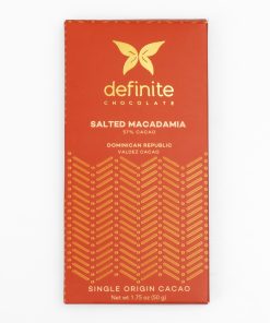 Definite Salted Macadamia 57%, 50g