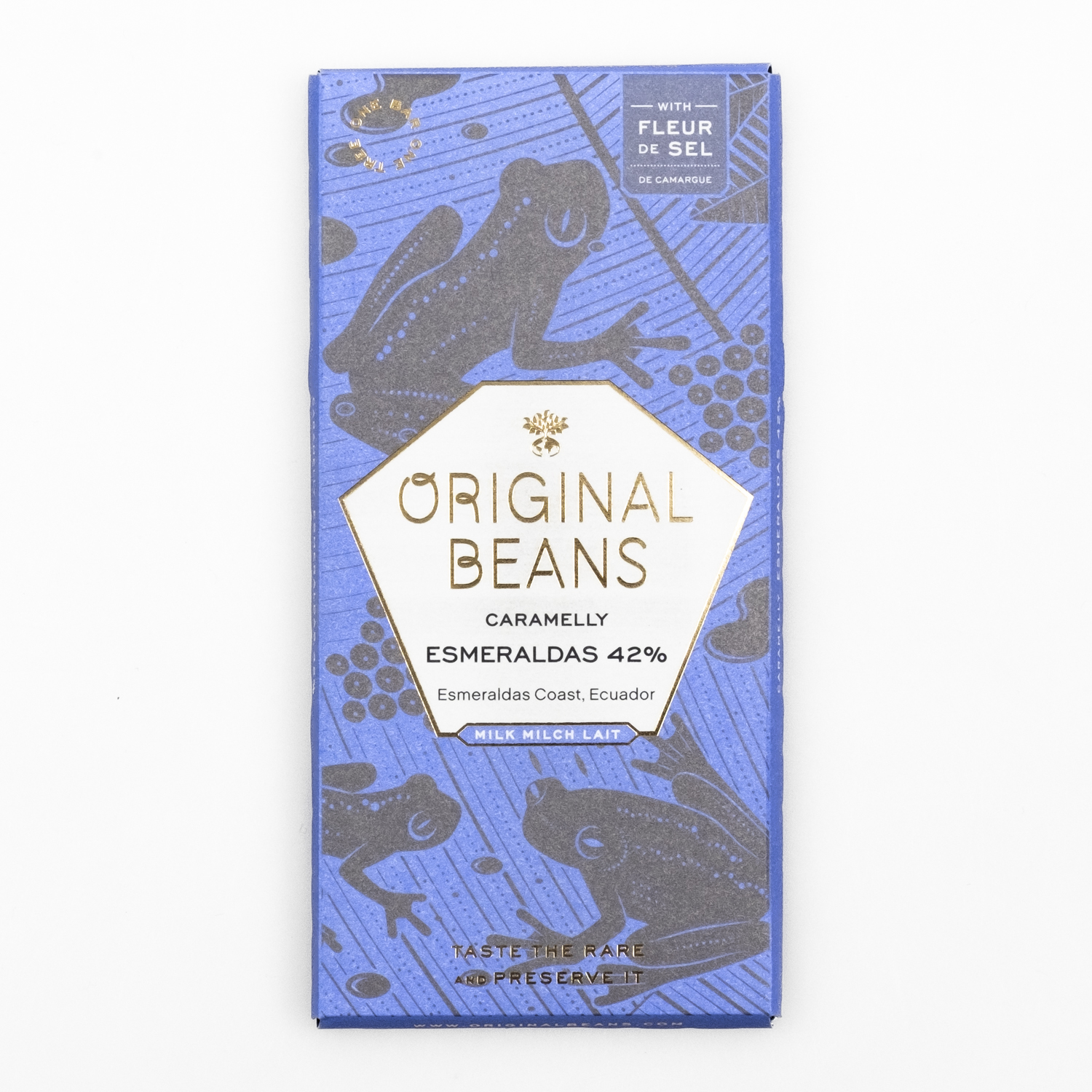 Original Beans Esmeraldas Fleur de Sel 42% bio 70g – Bild 2