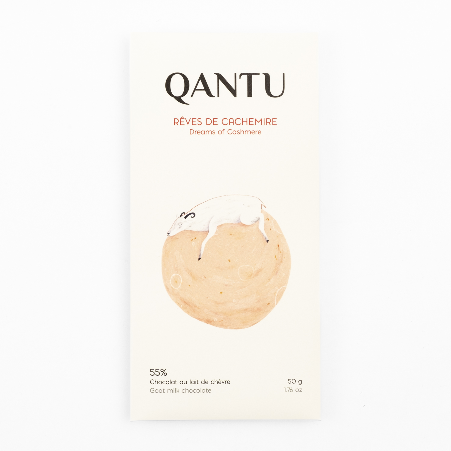 Qantu Rêves de Cachemere 55% goat milk 50g – Bild 2