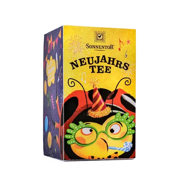 Sonnentor „Neujahrstee“ Bio-Kräutertee, 18 Teebeutel – Bild 2
