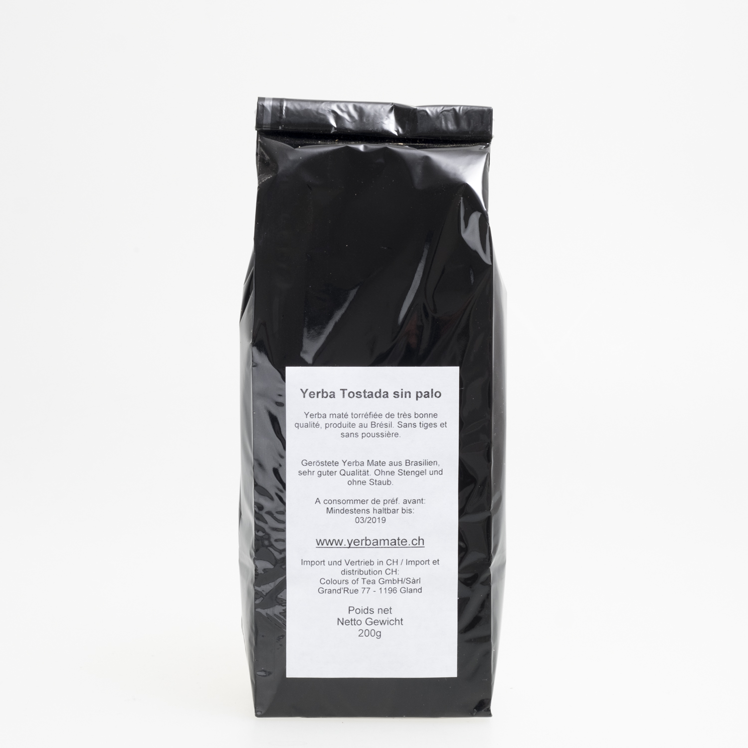 Yerba mate roasted Brazil organic 200g – Bild 2