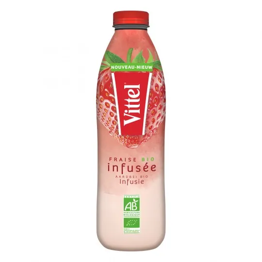 Vittel Bio-Erdbeer Natürliches Mineralwasser – Bild 2