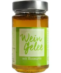 Weingelee mit Rosmarin