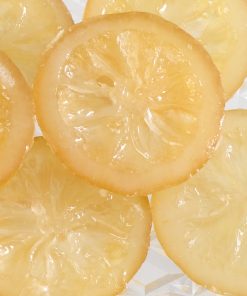 Candied lemon slices