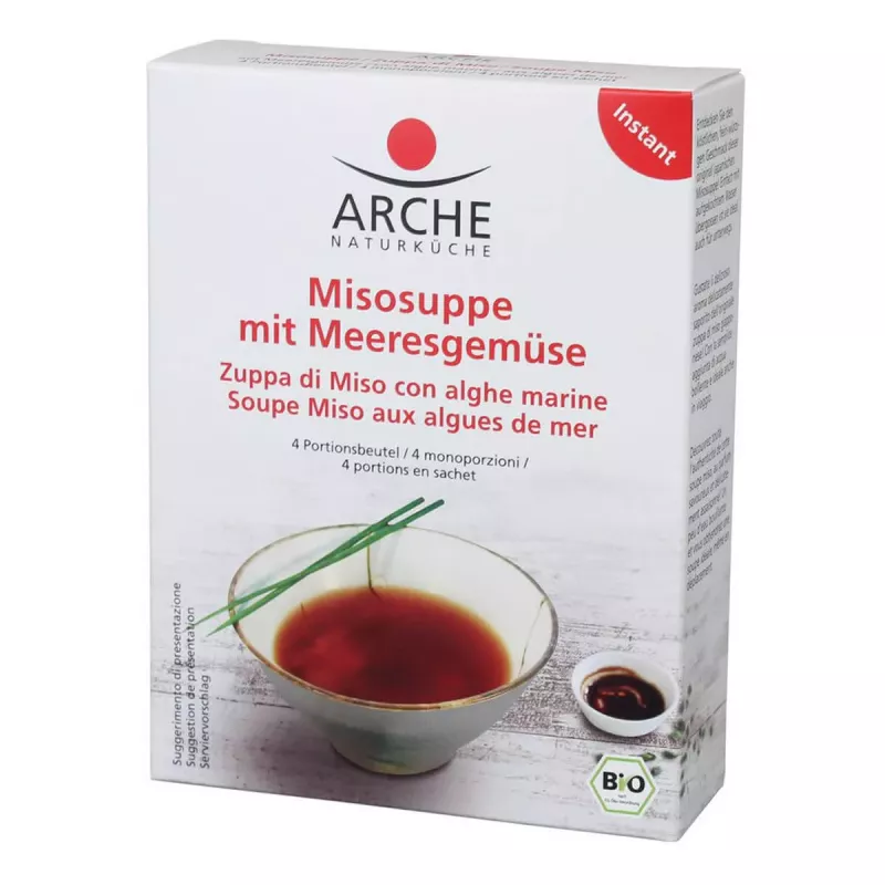 Arche – Misosuppe mit Meeresgemüse – 4×15 g – Bild 2