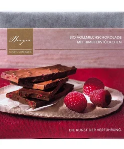 Berger Schokolade | Vollmilch Himbeerstückchen [BIO]