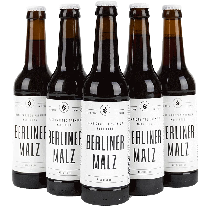 Berliner Malz - Bio Malzbier | Alkoholfrei Ökologisch Vegan | 24 x 330 ml Flasche – Bild 2