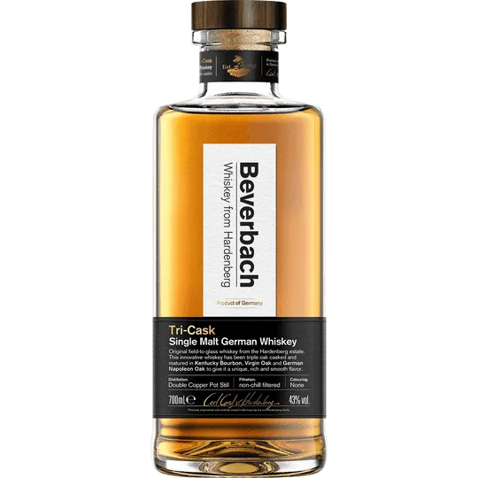 Beverbach Tri-Cask Single Malt German Whiskey.
