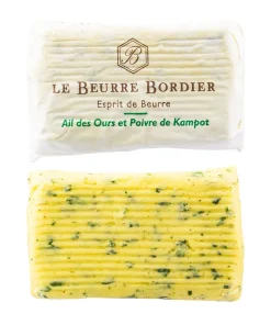 Bordier | Butter mit Bärlauch & Kampot Pfeffer | 125g