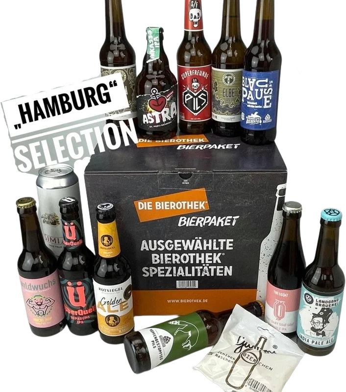 Hamburg Selection Braustättchen am Fischmarkt Hamburg – Craft Beer Tasting Set