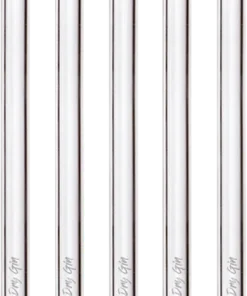 5x Breaks glass drinking straws