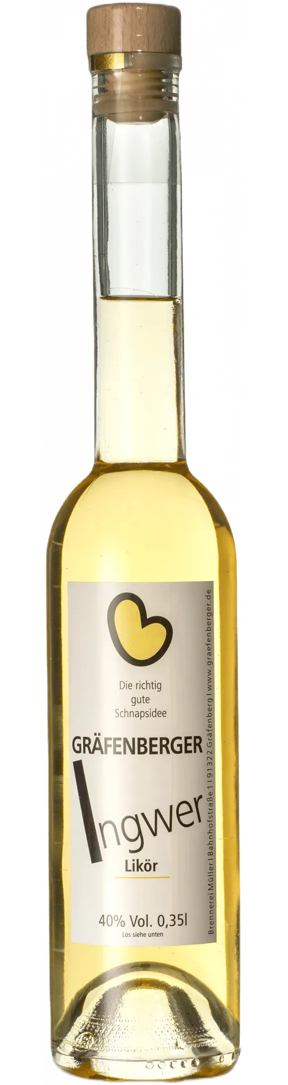 Gräfenberger Ingwer Likör – Bild 2