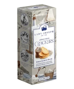 Cracker mit Meersalz aus Guérande.