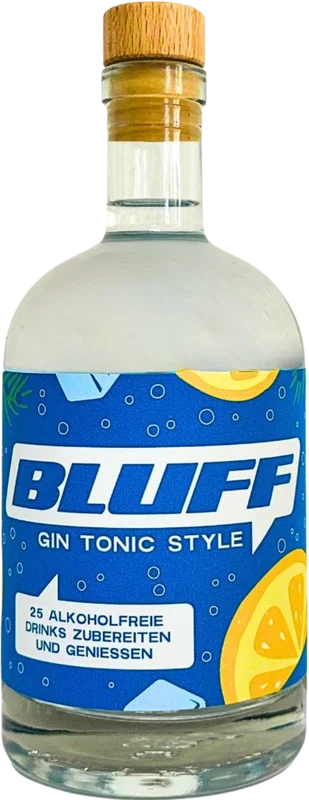 BLUFF Gin Tonic Syrup (water + syrup = non-alcoholic cocktail) – up to 25 drinks per syrup bottle – Bild 2
