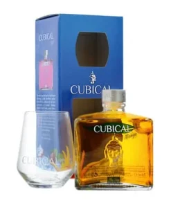 Cubical Mango Special Distilled Gin 70cl, Set mit Glas