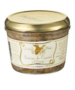 Ententerrine mit Orange.