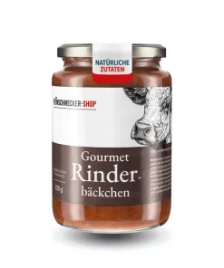Feinschmecker-Shop »Gourmet Rinderbäckchen«.
