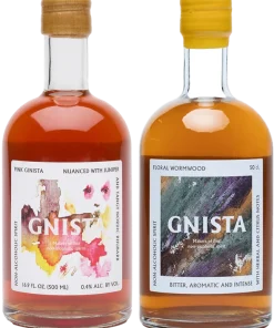 GNISTA non-alcoholic tasting pack (1x Floral Wormwood + 1x Pink)