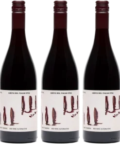 3x GNISTA Red Not Wine Italian Style – Alkoholfreie Wein-Alternative