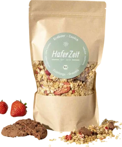 Organic Granola Strawberry Cookie – Muesli mix