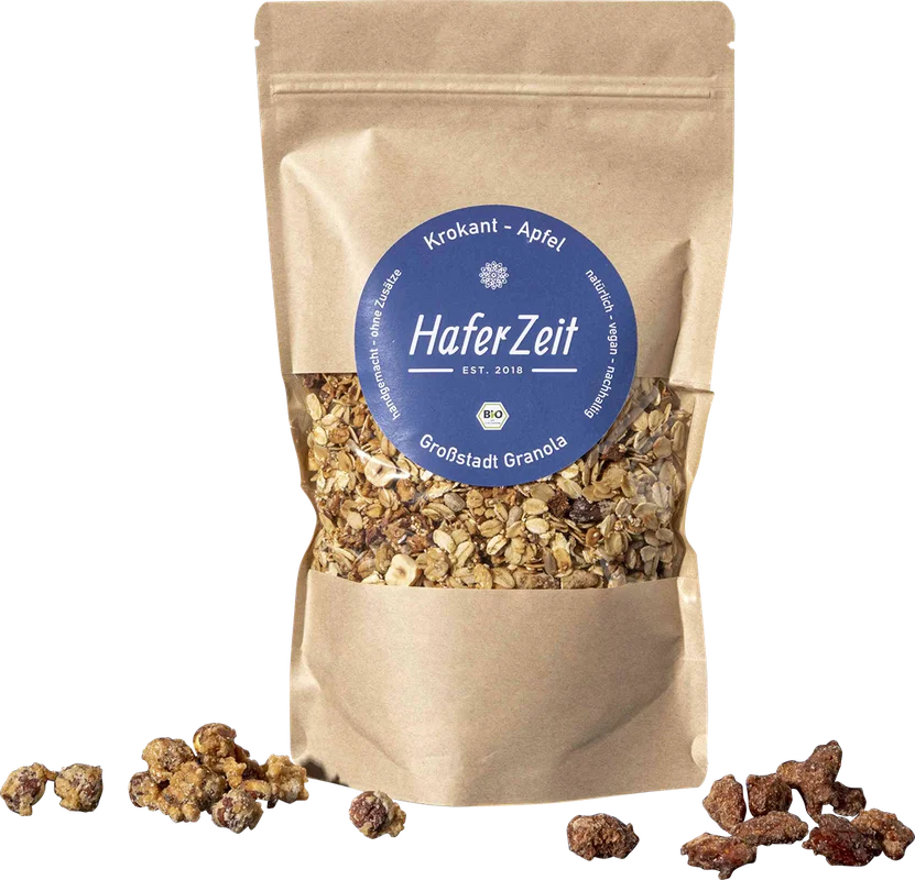 Bio Granola Krokant Apfel – Müslimischung
