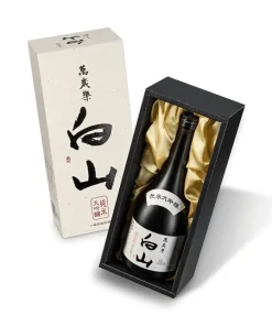 Hakusan Junmai Daiginjo Sake.