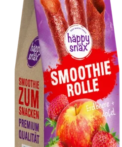 HÄPPYSNÄX Smoothierolle Erdbeere Apfel