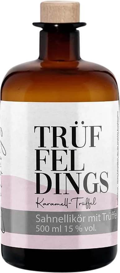 Trüffeldings – Karamell-Sahne-Trüffel-Likör