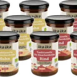 Brühen-Vorratsangebot (12x Knochenbrühe Bio-Rind + 12 x Knochenbrühe Bio-Huhn)