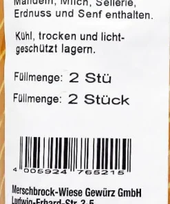 Muskatnuss ganz 2 Stück