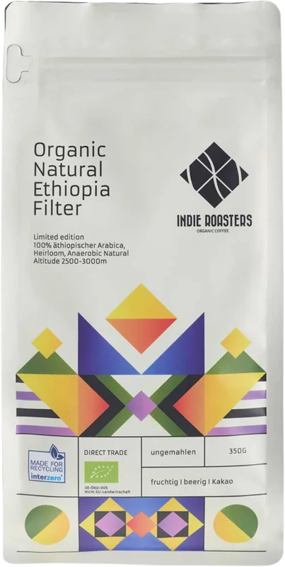 INDIE ROASTERS Organic Natural Ethiopia Filter – Bild 2