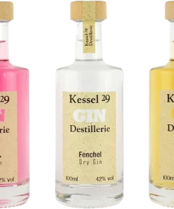 Kettle 29 Gift Box (1x Fennel Gin + 1x Flower Gin + 1x Nettle Oak Gin + 1x Winter Gin + 1x Mojito Gin)