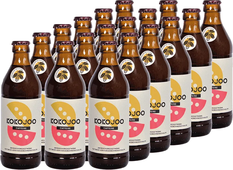 18x kokojoo caffeine – Kakaofrucht Erfrischungsgetränk mit Koffein