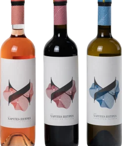„Wine-derful time of the year“ Konstantara organic wine box (1x red wine + 1x white wine + 1x rosé)