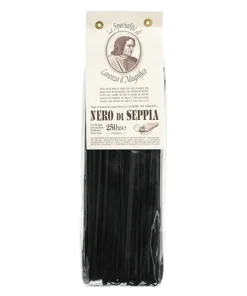 Lorenzo il Magnifico Linguine mit Tintenfischtinte.