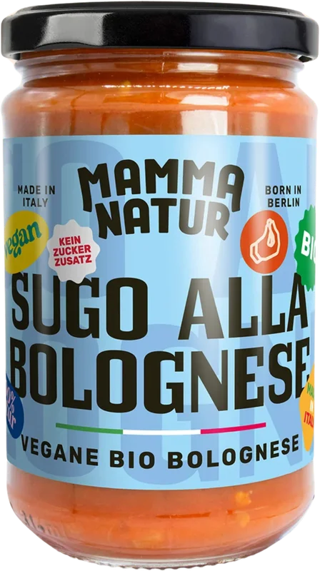 MAMMA NATUR Sugo alla Bolognese Vegan