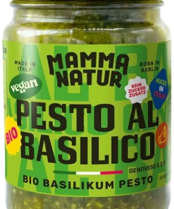 MAMMA NATUR Pesto Basilico Genovese D.O.P vegan
